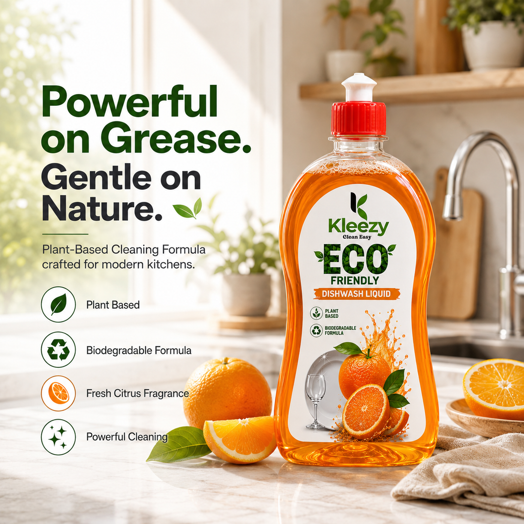 Kleezy Eco-Friendly Dishwash Liquid - 250ML